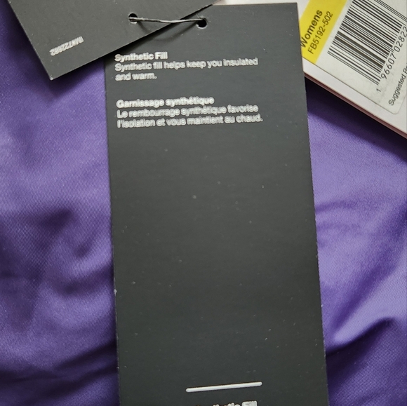 Jordan Women's Vest Jacket, Size Small, NWT, Purple loose fit - Picture 12 of 16